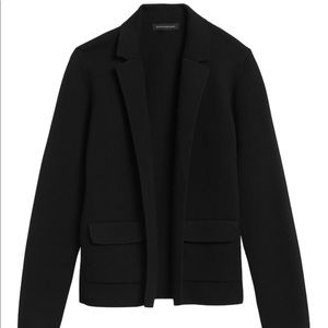 Banana Republic Knit Sweater Buttonless Blazer